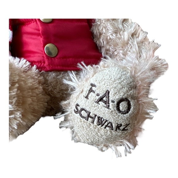 Fao Schwarz 12-inch Anniversary Bear Toy Plush - Picture 3 of 6